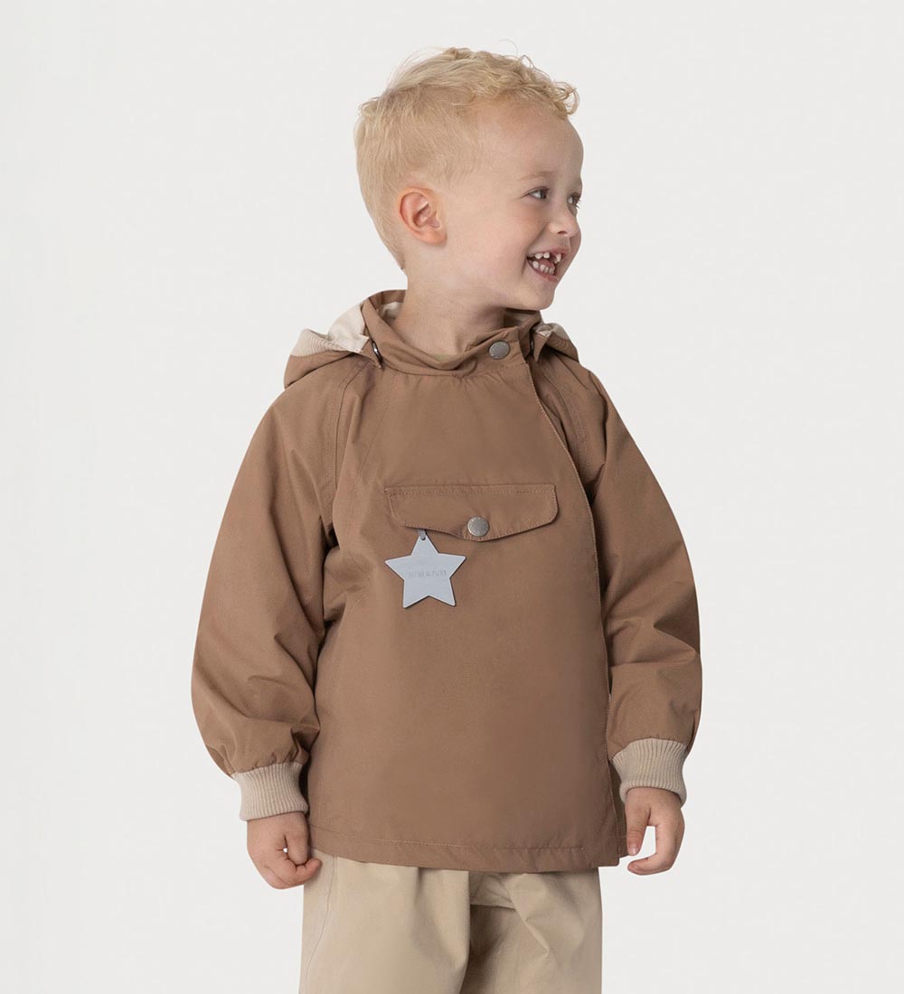 Mini A Ture Lightweight Jacket - MatWai - Beaver Brown