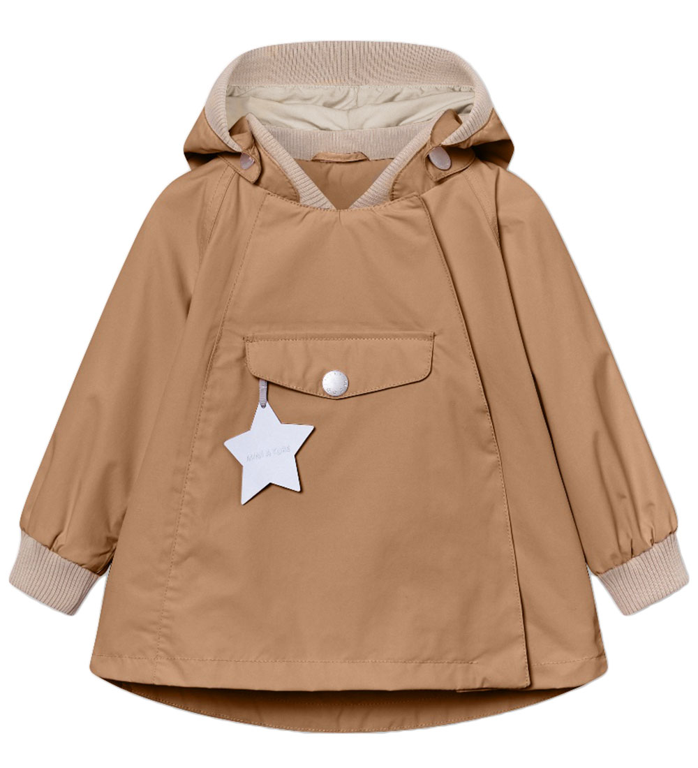 Mini A Ture Lightweight Jacket - MatWai - Beaver Brown