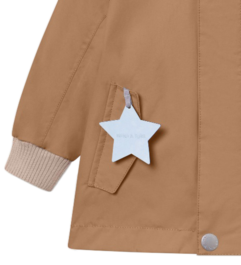 Mini A Ture Lightweight Jacket - MatWally Fleece - Beaver Brown
