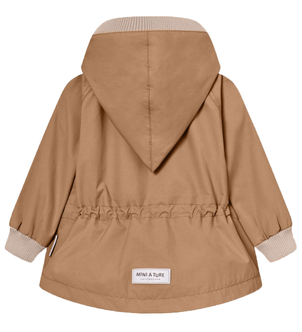 Mini A Ture Sommarjacka - MatWai Fleece - Bäver Brown