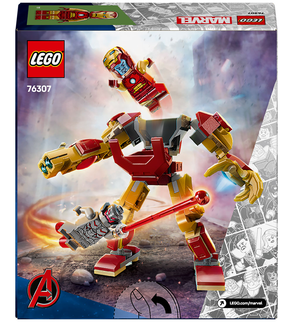 LEGO® Marvel - Iron Man Mech vs. Ultron 76307 - 101 Parts