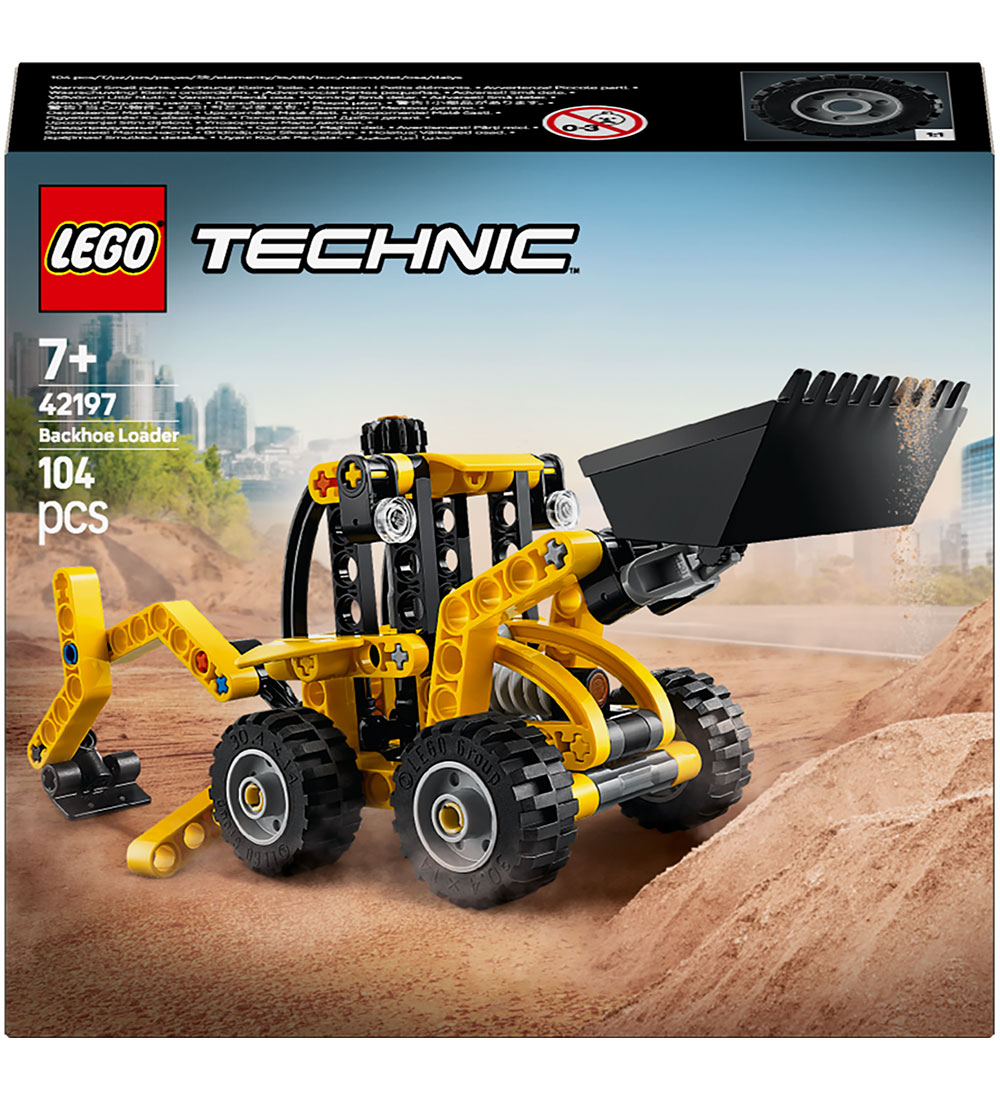 LEGO® Technic - Le tractopelle 42197 - 104 Parties