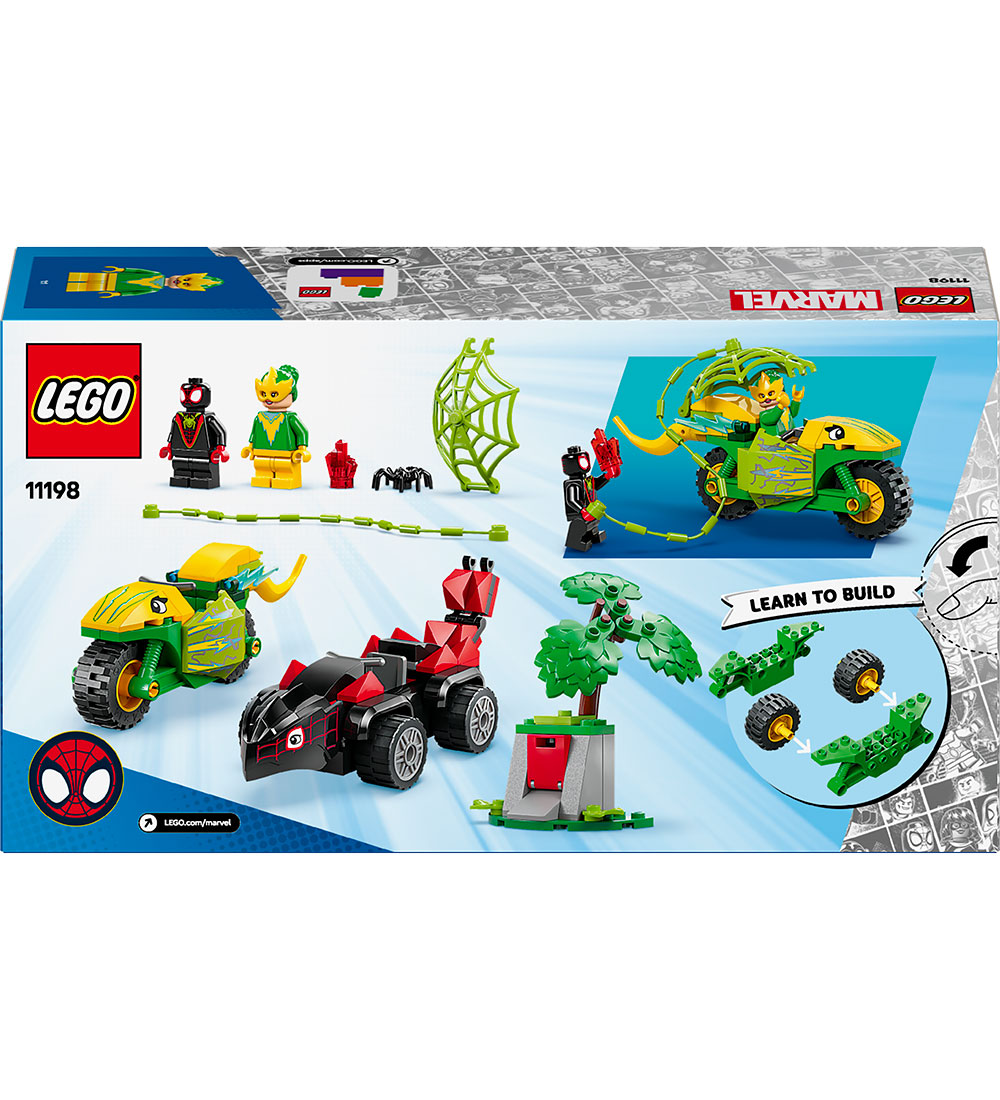 LEGO® Marvel - Spin and Electro Dinosaur Vehicle Chase 11198 -