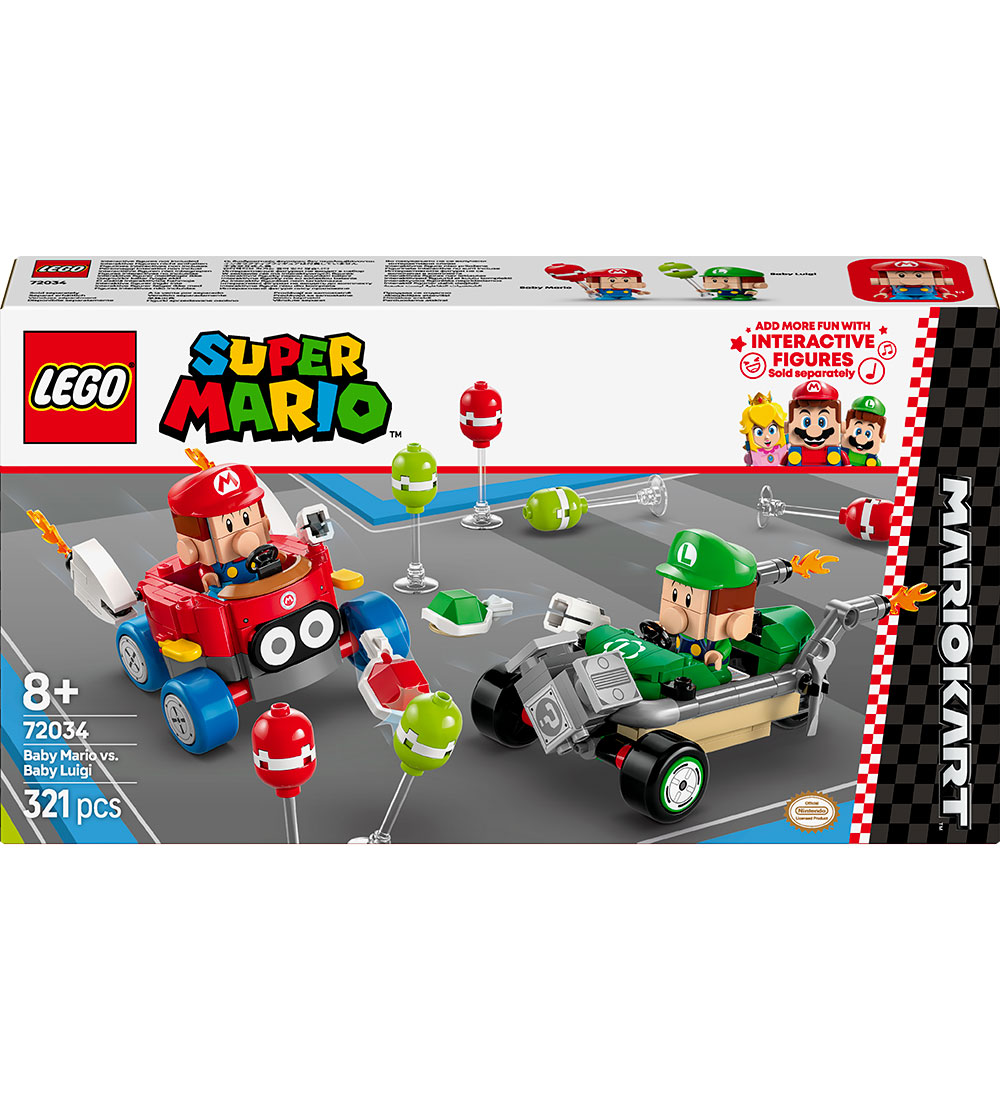 LEGO® Super Mario - Mario Kart - Baby Mario... 72034 - 321 Parts