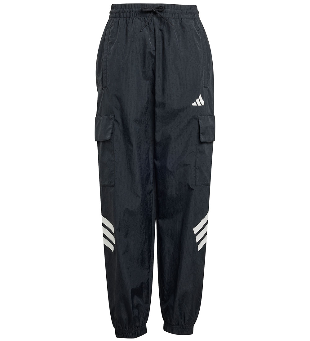 adidas Performance Holz Hose - Schwarz m. Weiß