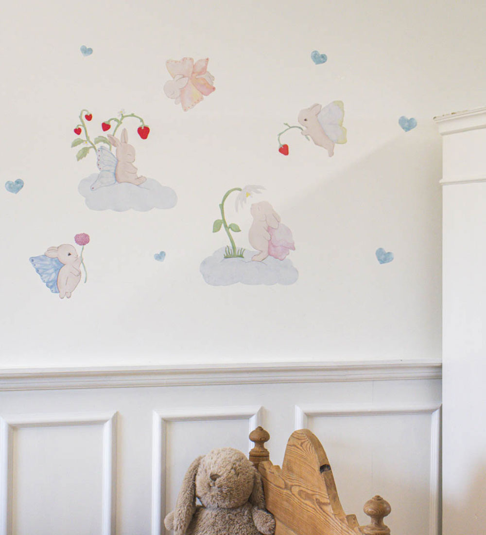 That's Mine Wallstickers - 9 Parts - Fairy Bunnies