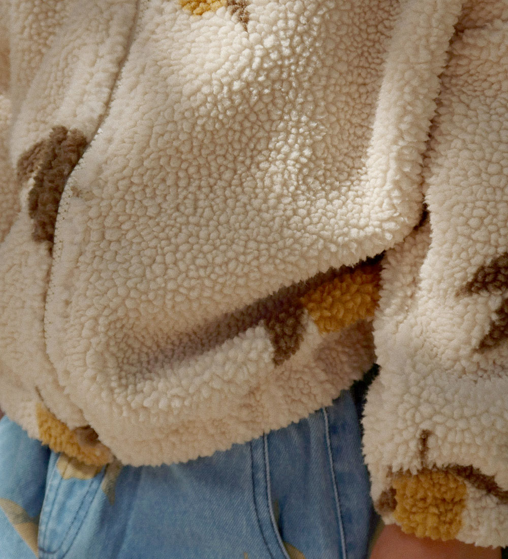 Konges Sløjd Fleece Jacket - Jody - Mon Grand Lemon Sage