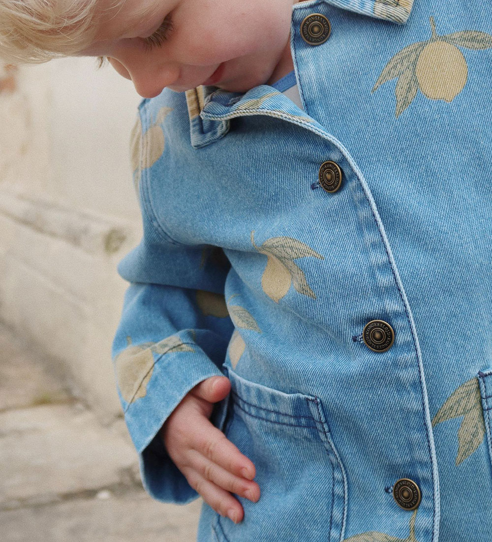 Konges Sløjd Denim Kauluspaita - Magot - Lemon Denim