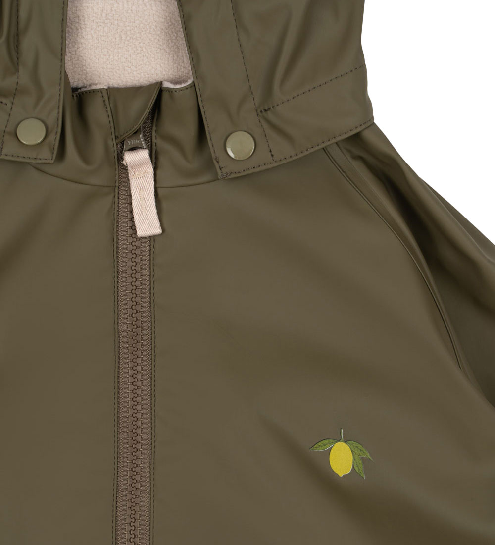 Konges Sløjd Rainwear - PU - Plainy - Burnt Olive