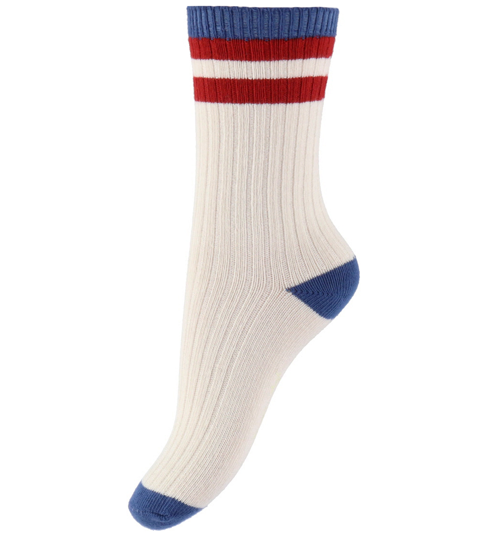 Chaussettes Konges Sløjd - 2 Pack - Rib - Multi Rayure
