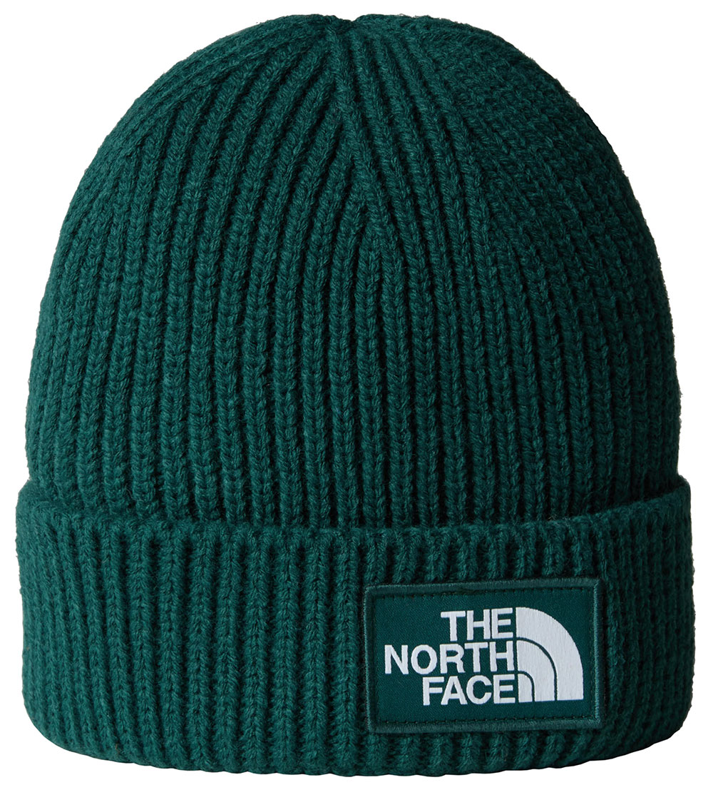 The North Face Beanie - Knitted - Logo Box Cuffed - Deep Nori/Du