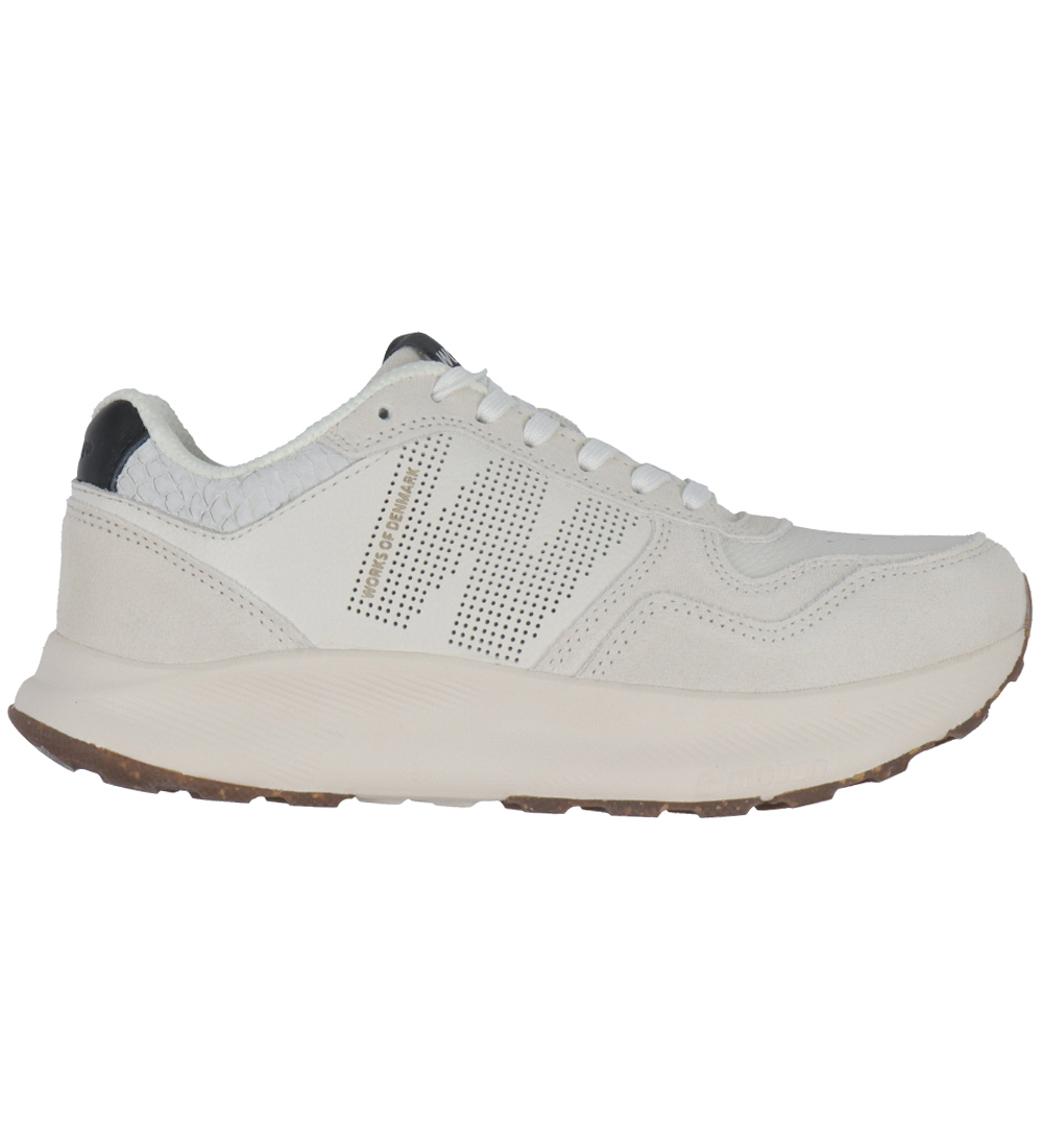Woden Shoes - Mathilde Runner Leather - Blanc De Blanc