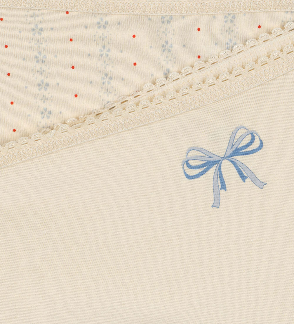 Konges Sløjd Knickers - 2-Pack - Fat De Fleur/Seedpearl