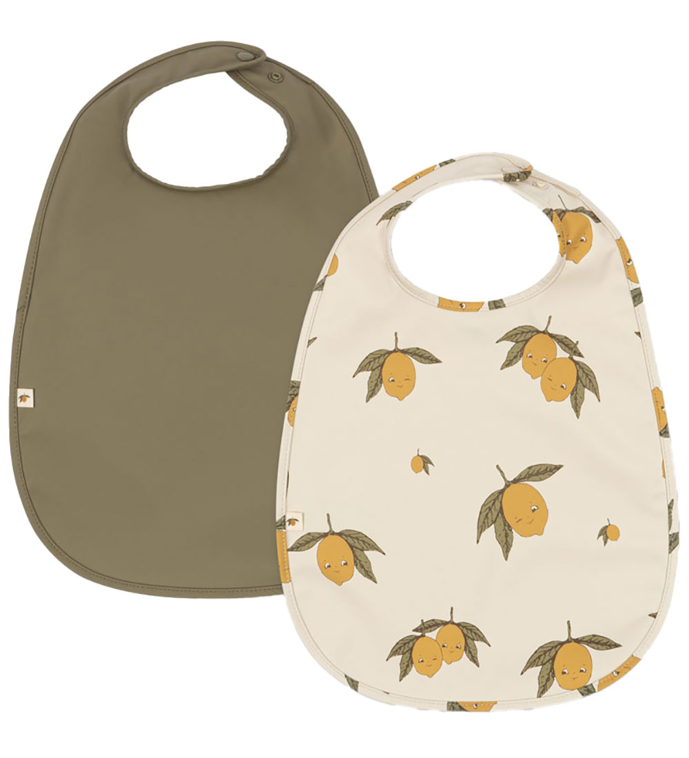 Konges Sløjd Bib - 2-Pack - Sweet Duck Sour/Aloe