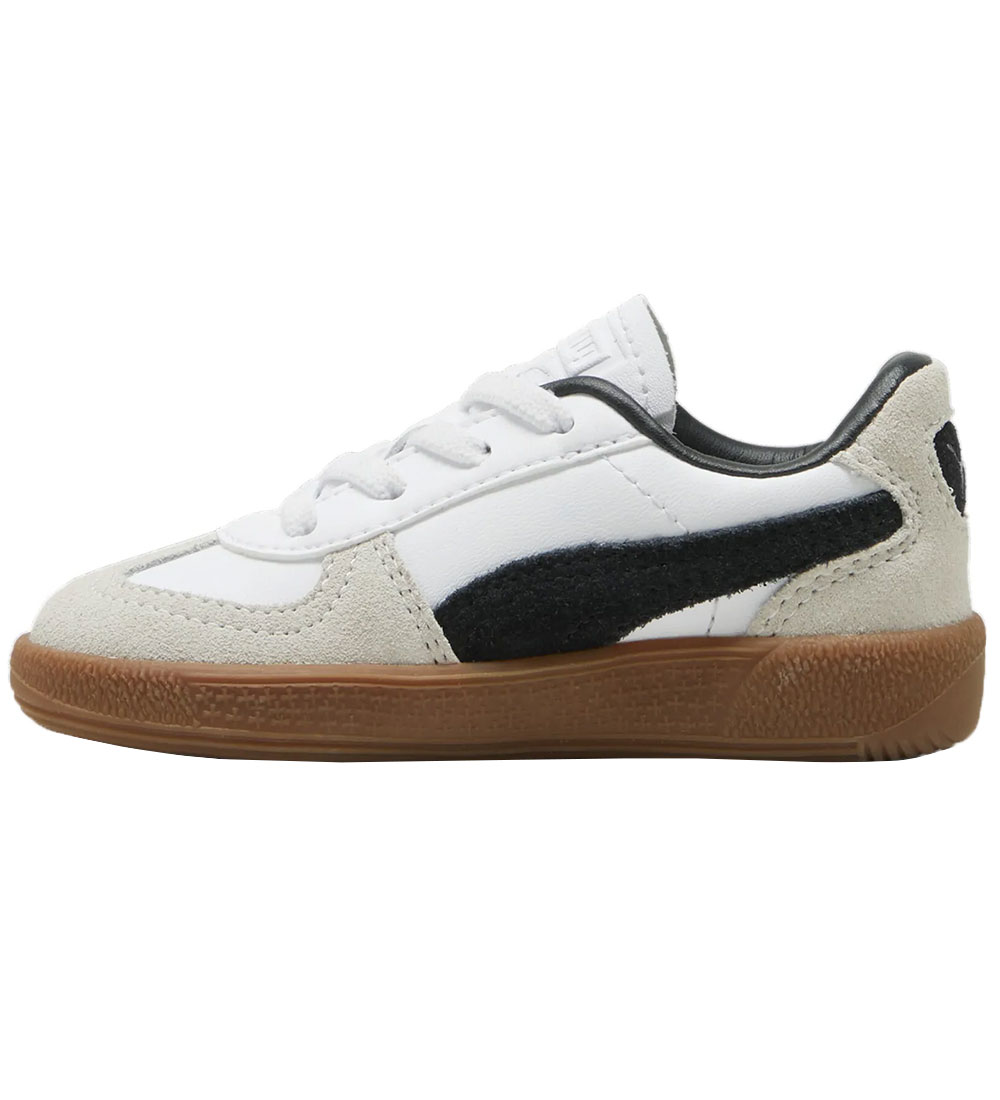 Puma Schoenen - Palermo Lth AC Inf - Wit/dampgrijs