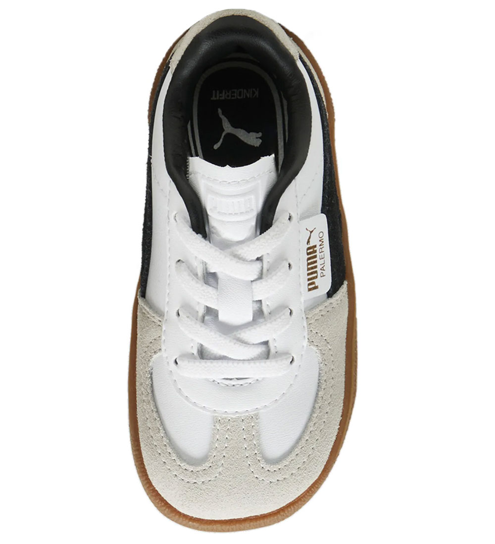 Puma Schoenen - Palermo Lth AC Inf - Wit/dampgrijs
