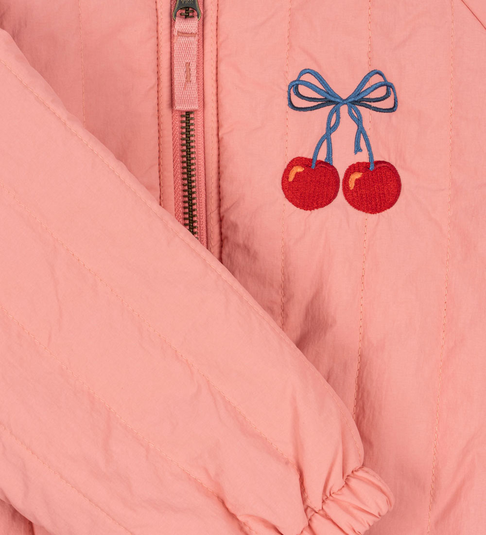 Konges Sløjd Bomber Jacket - Juno - Strawberry Ice w. Print
