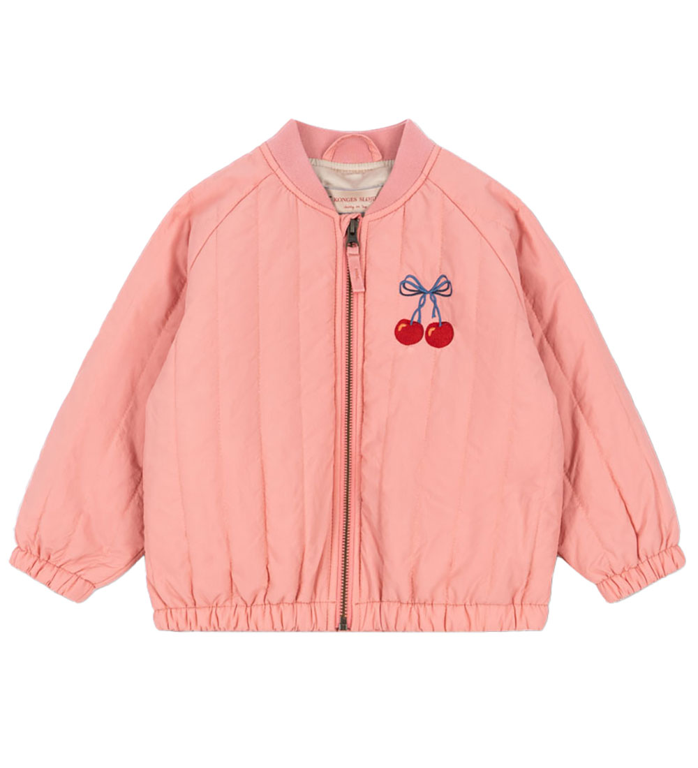 Konges Sløjd Bomber Jacket - Juno - Strawberry Ice w. Print