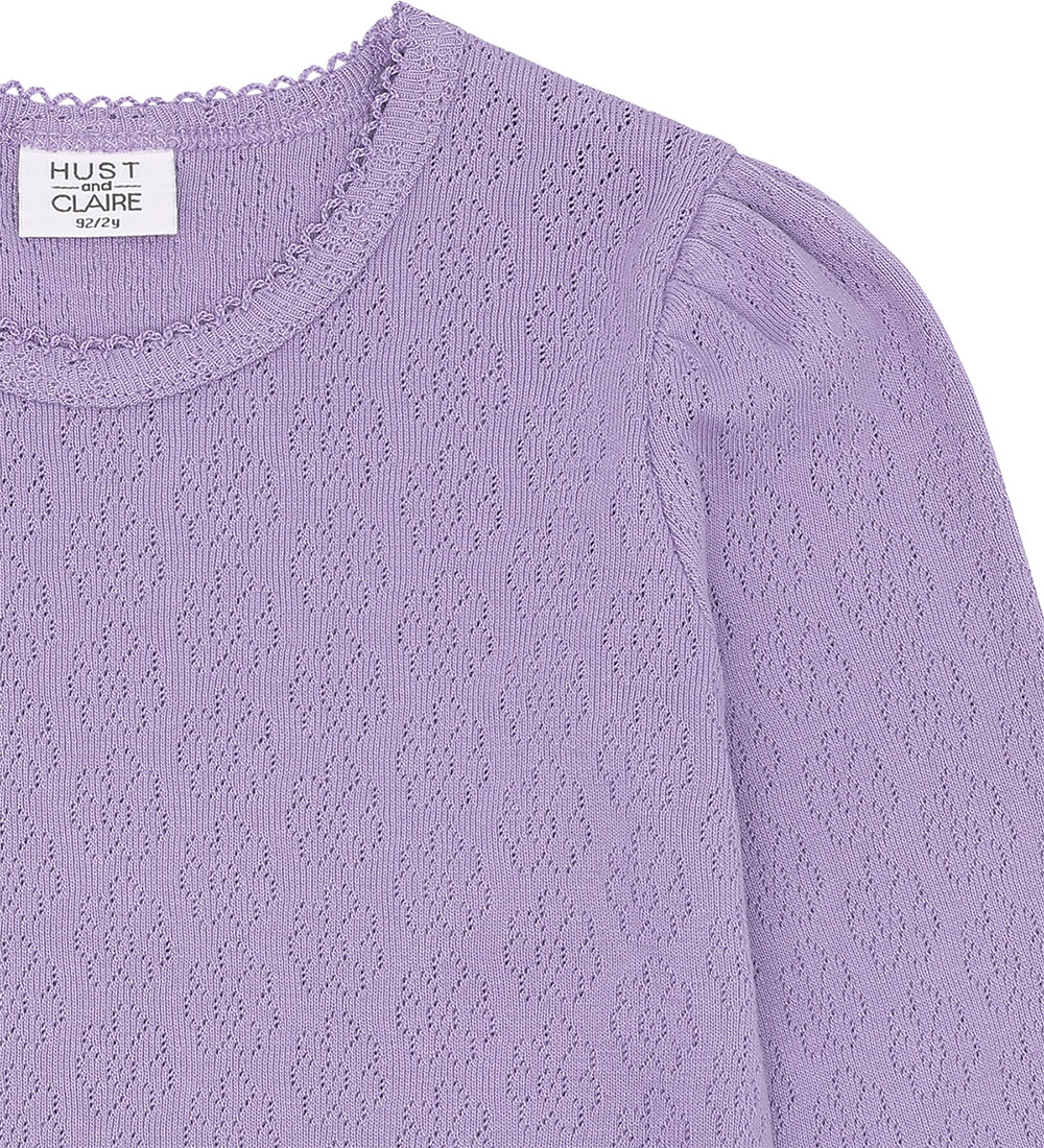 Hust and Claire Blouse - Alma - Bellflower