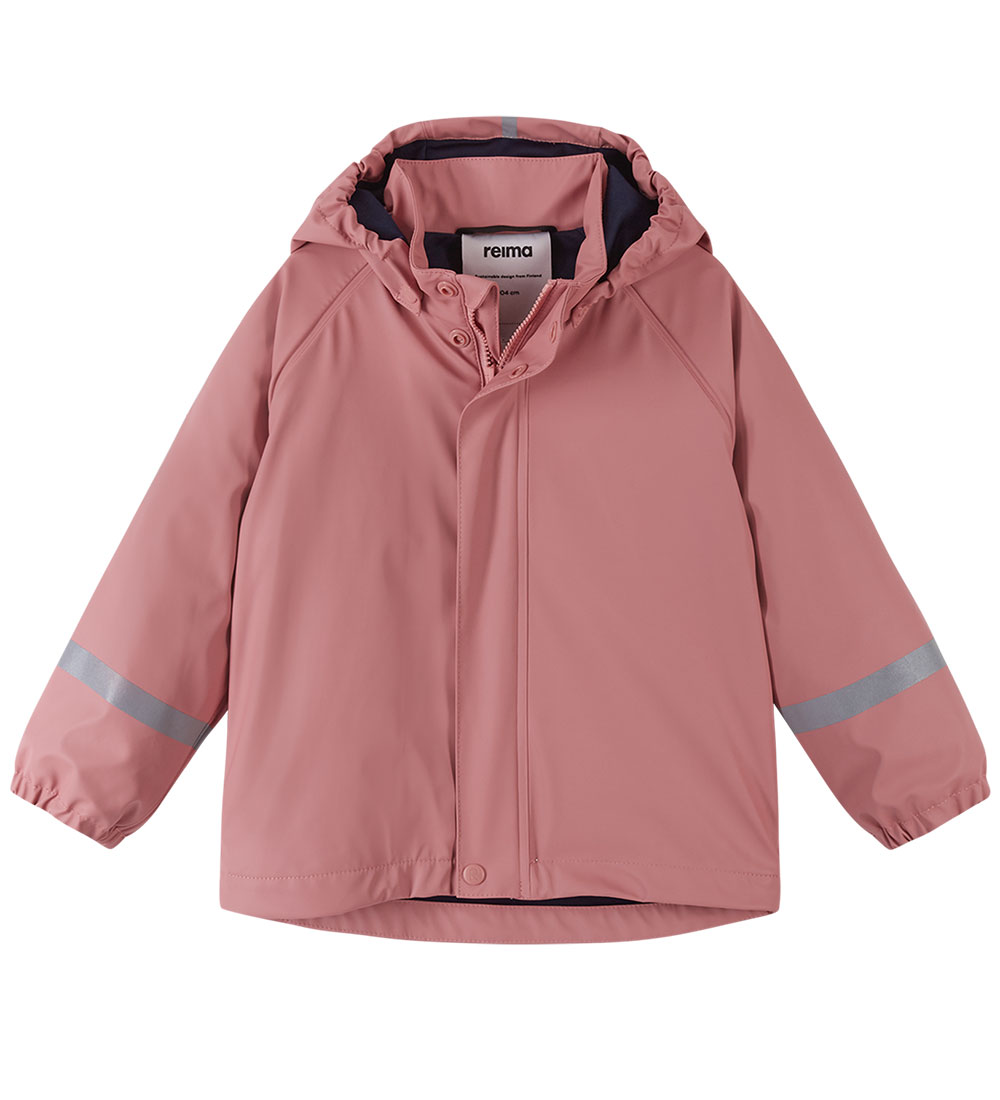 Reima Regenkleidung m. Träger - PU - Tipotella - Rosa/Navy