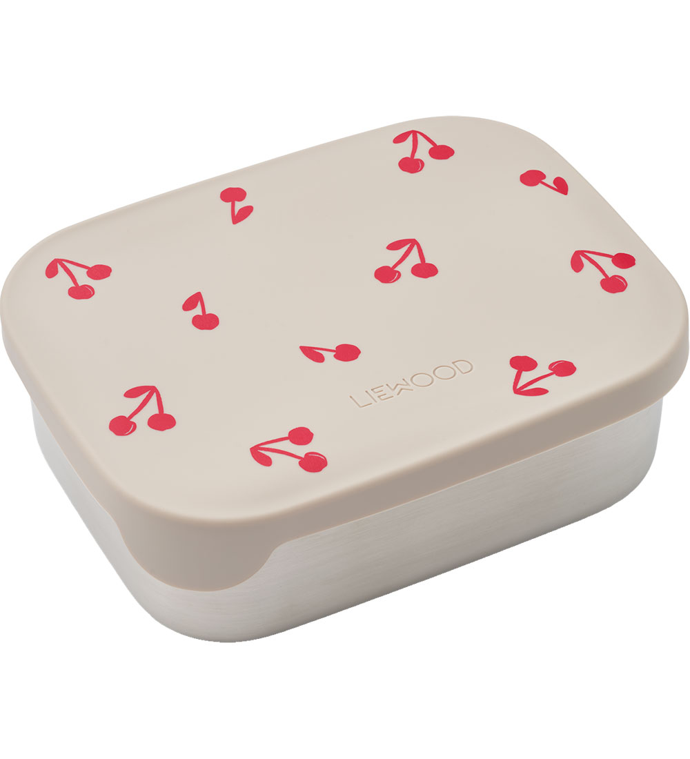 Liewood Nestisbox - Sílikon/Stál - Arthur - Kirsuber/Sandy
