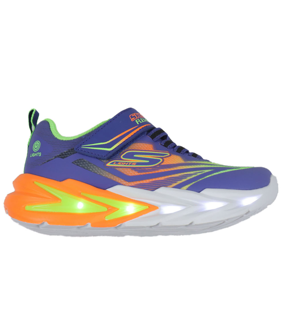 Skechers Shoes w. Light - Flex Glow Ultra - Blue/Multi