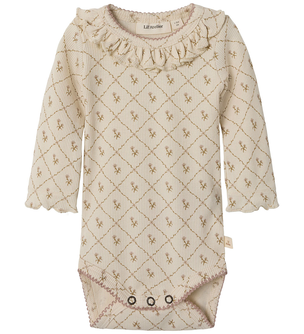 Lil' Atelier Body L/æ - Rib - NbfGago - Turteltaube