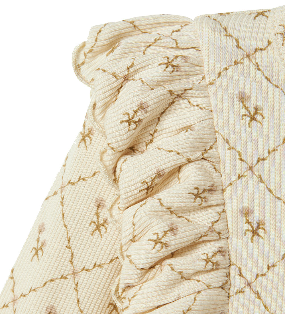 Lil' Atelier Kleid - Rib - NmfGago - Turteltaube