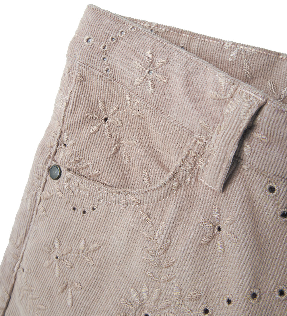 Lil' Atelier Corduroy Trousers - NmfRose - Etherea