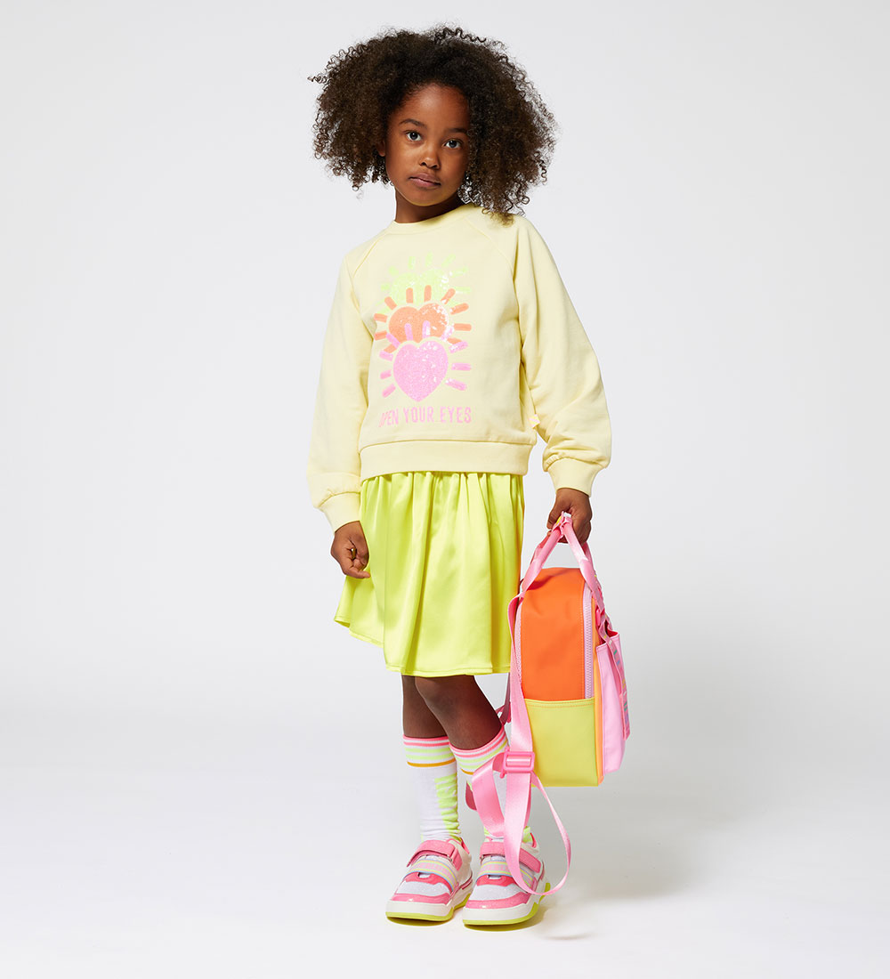Billieblush Sweatshirt - Yellow w. Sequins