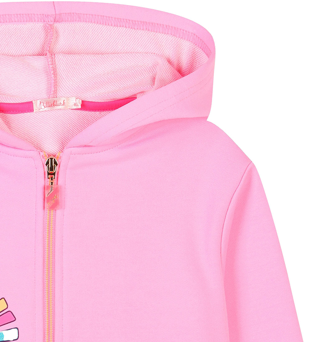 Billieblush Cardigan - Pink w. Print