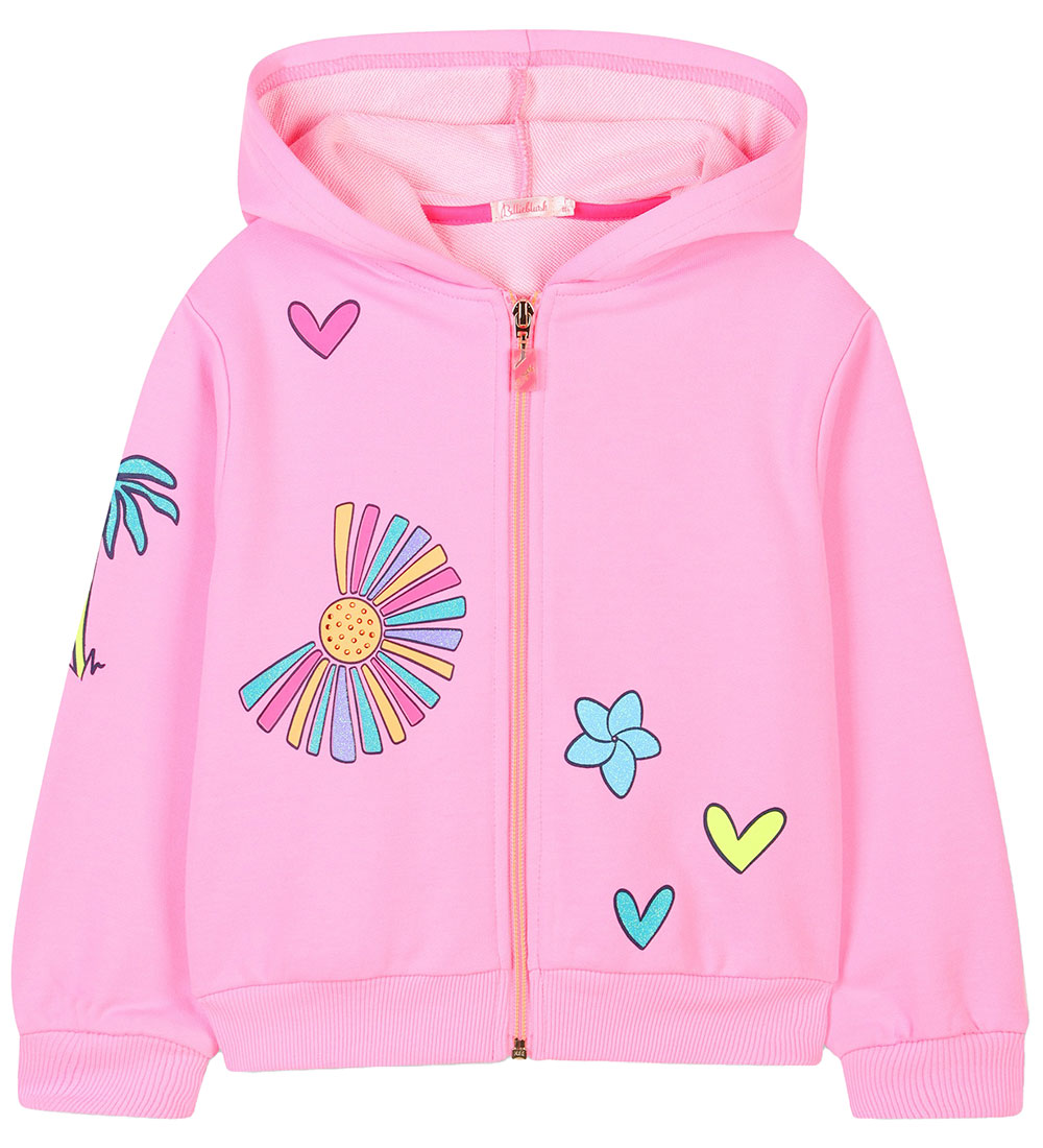 Billieblush Cardigan - Pink w. Print