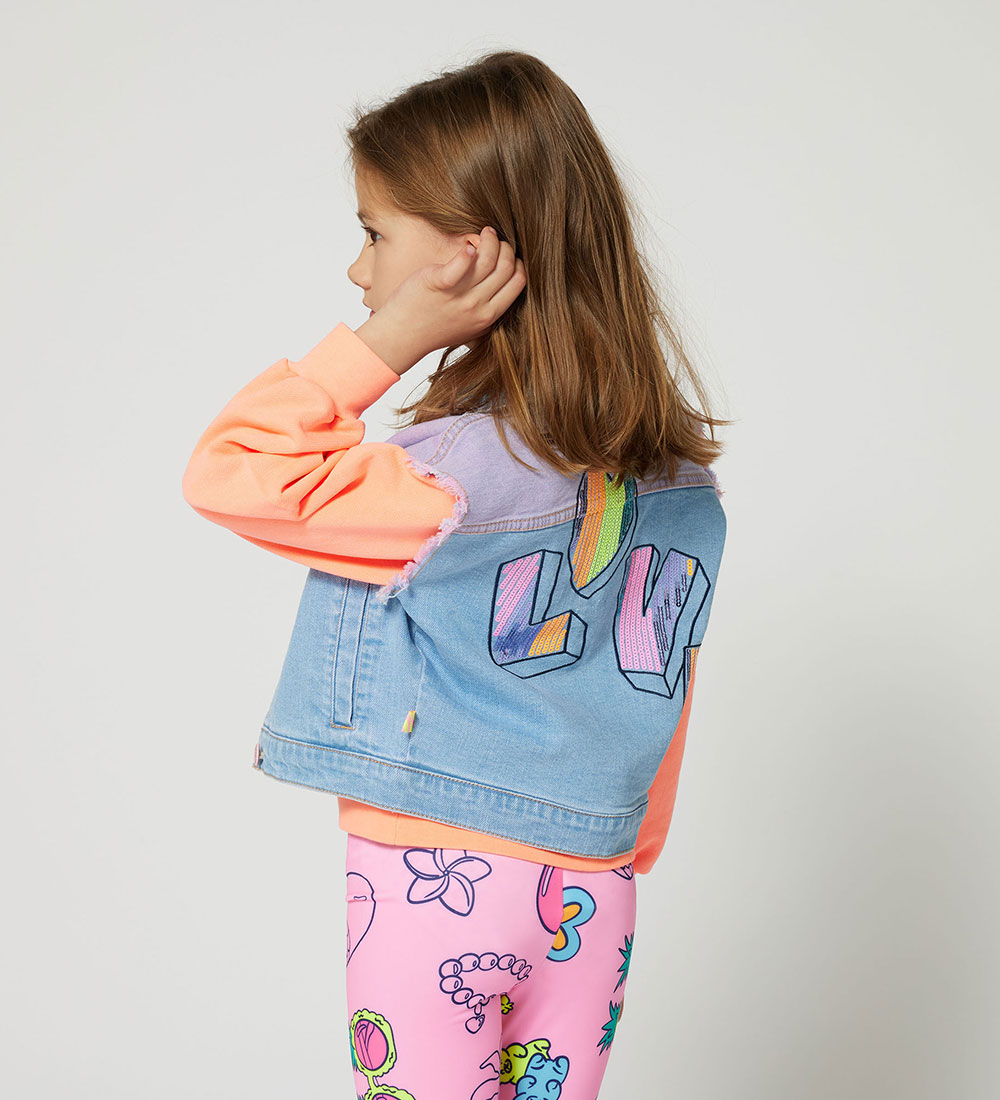 Billieblush Bicycle Shorts - Pink w. Print