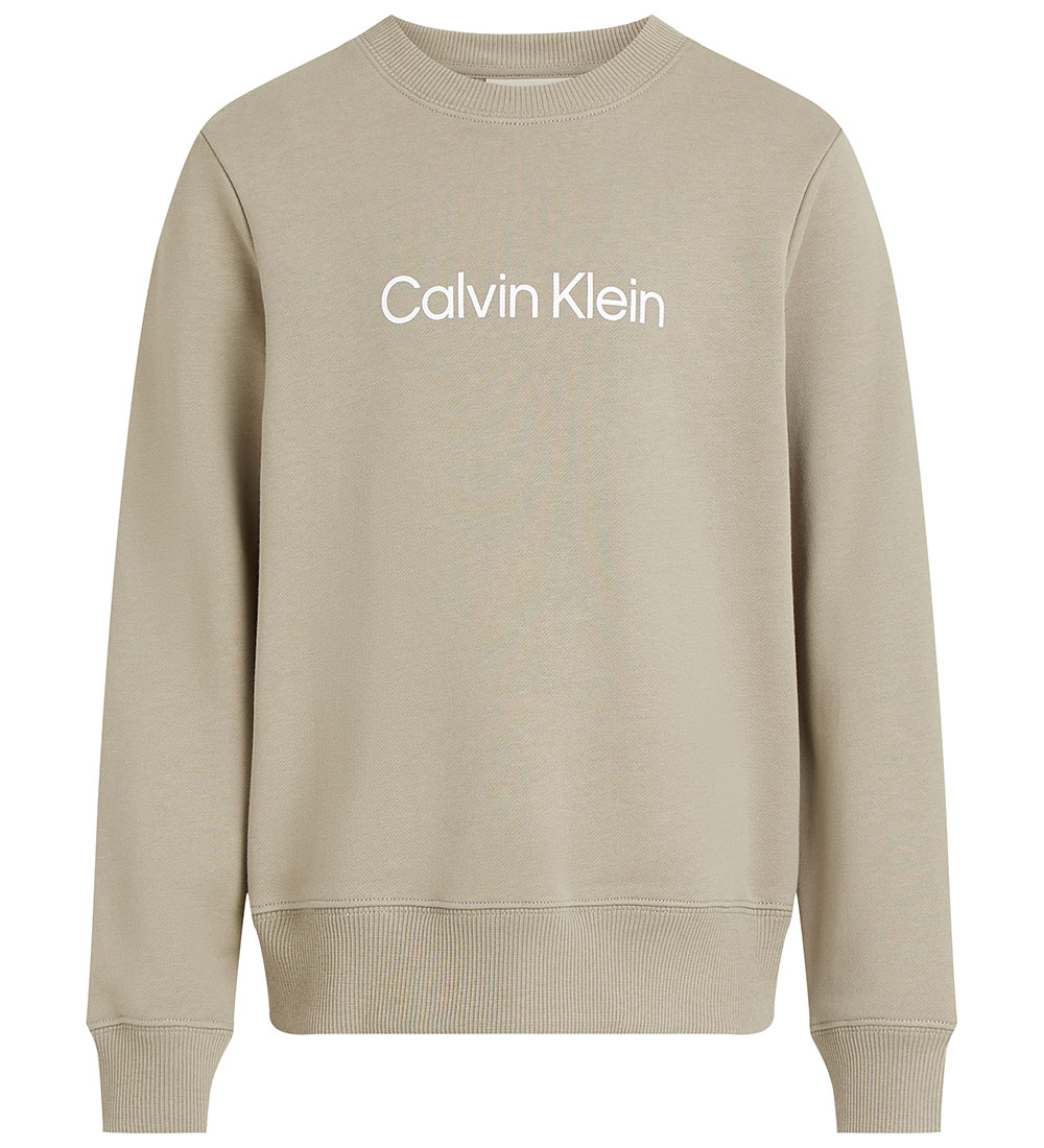 Calvin Klein Sweatshirt - Inst. Logo - Lorbeer Oak Grey