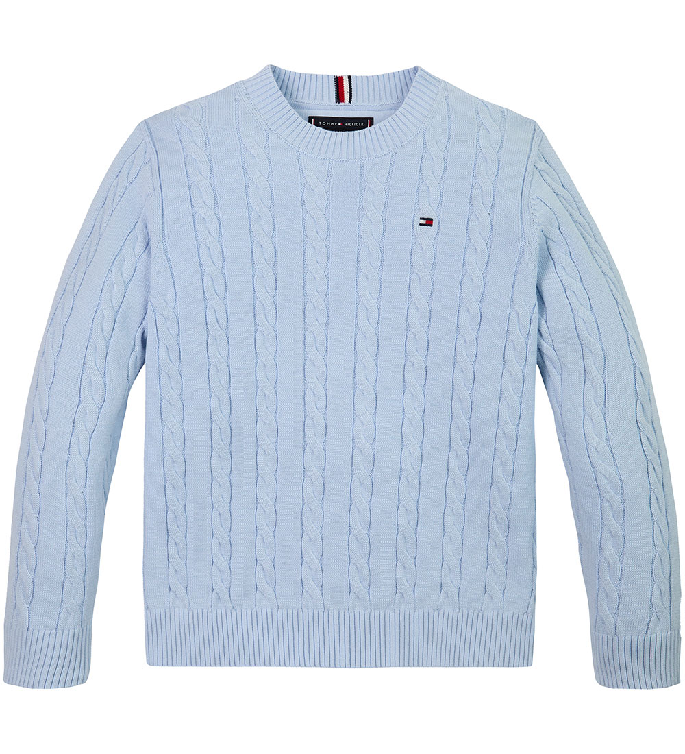 Blouse Tommy Hilfiger - Tricoté - Câble - Breezy Blue