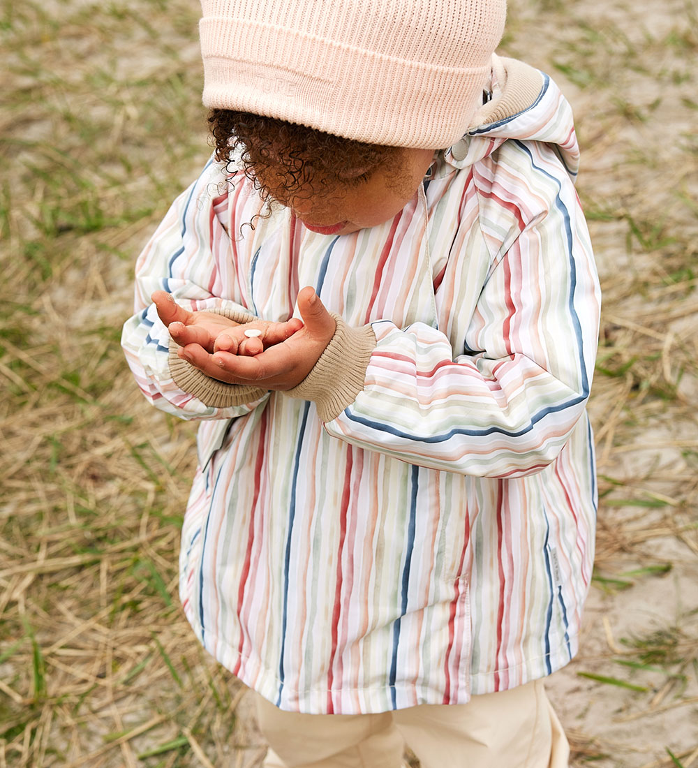 Mini A Ture Lightweight Jacket - MatWiami Fleece - Watercolor St
