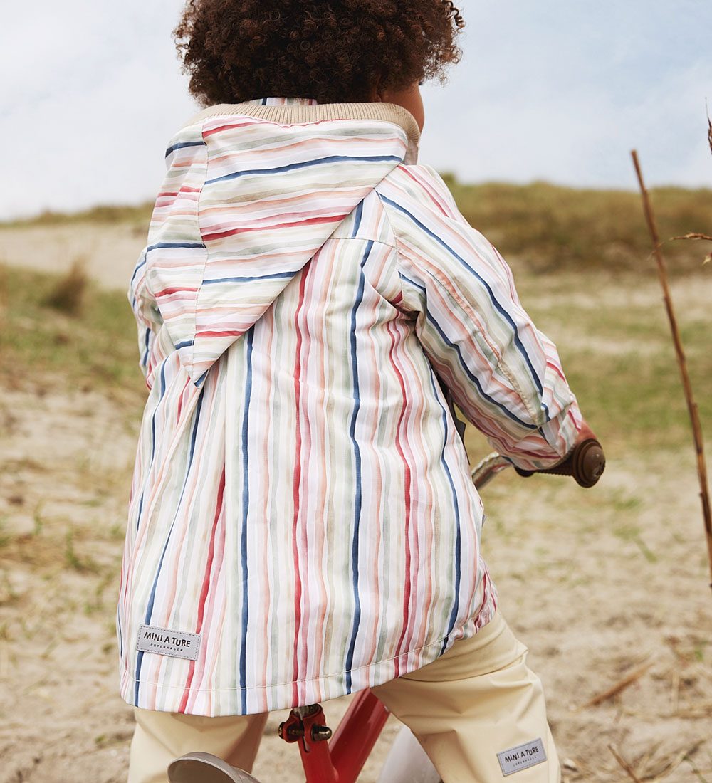 Mini A Ture Lightweight Jacket - MatWiami Fleece - Watercolor St