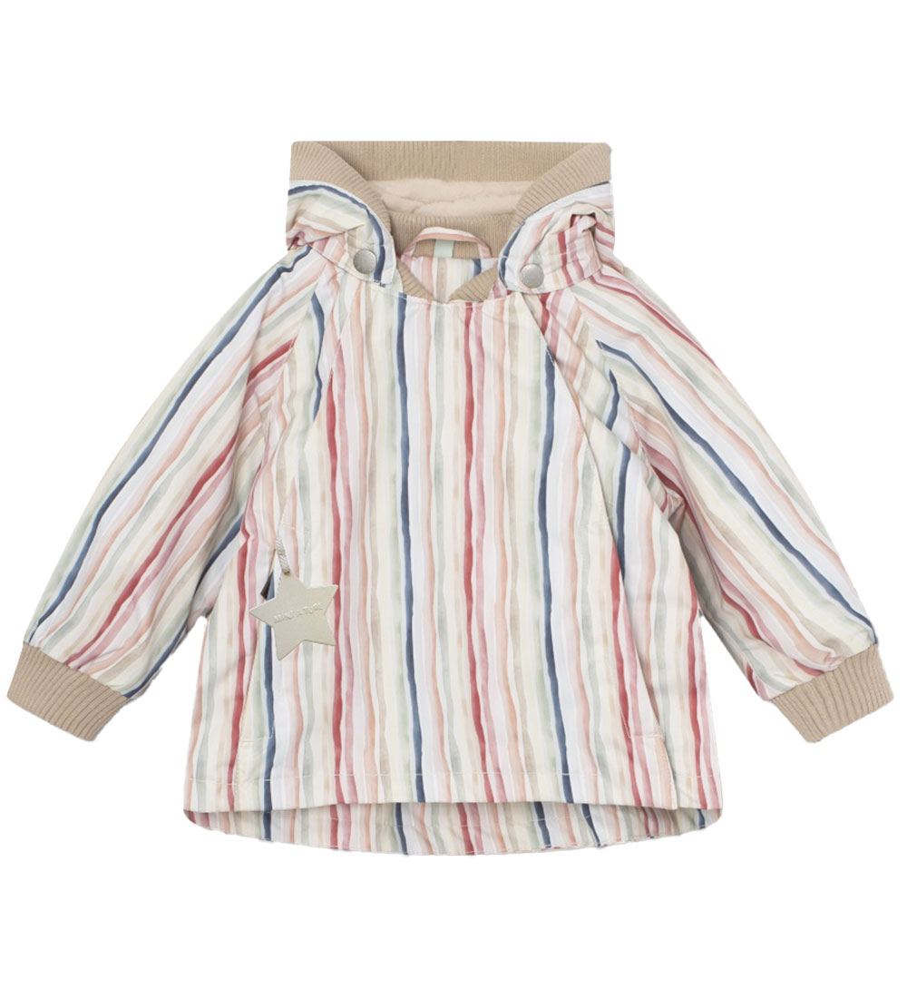 Mini A Ture Lightweight Jacket - MatWiami Fleece - Watercolor St
