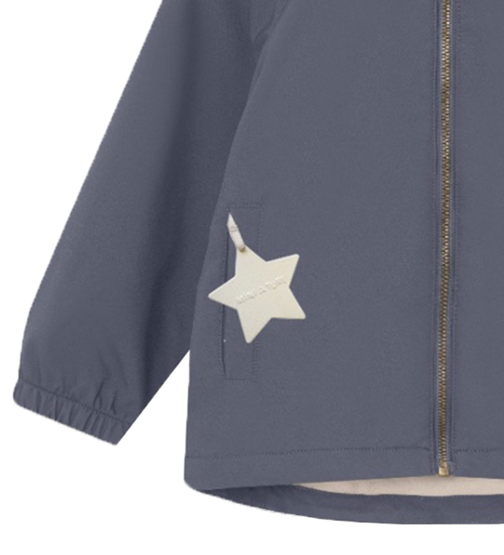 Mini A Ture Softshell-takki M. Fleece - MatAden - Ombre Blue