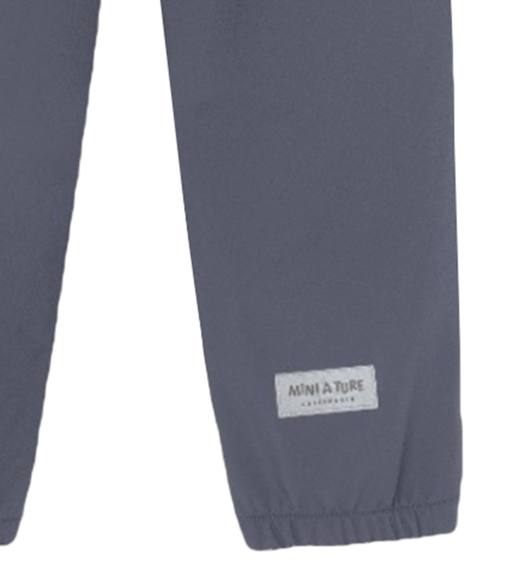 Pantalon softhell av. Polaire Mini A Ture - MatAian - Ombre Blue