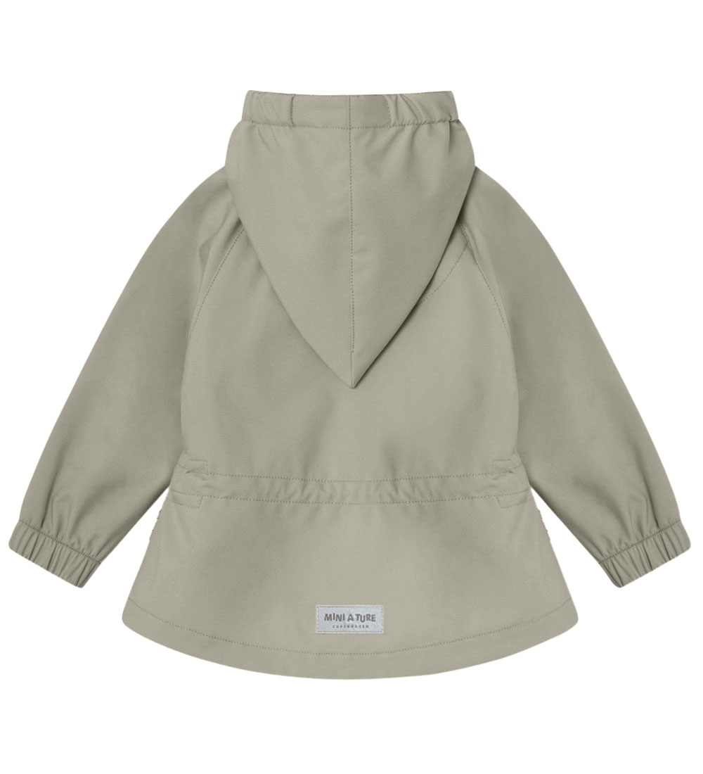 Mini A Ture Softshelljacke m. Fleece - MatWai - Vert