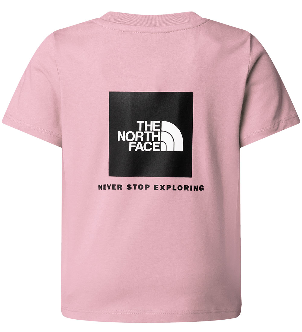 The North Face T-shirt - Kid Box - Pink Clover w. Print