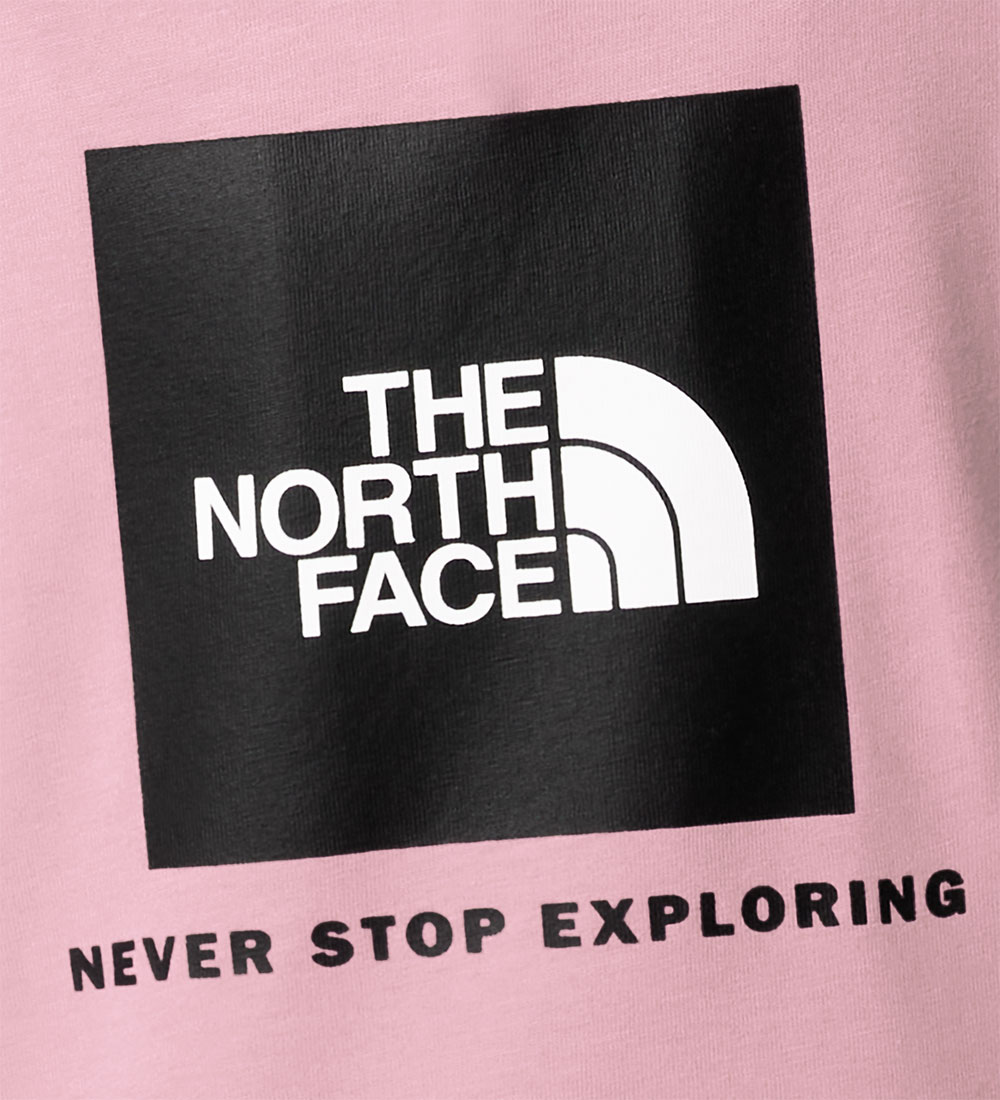 The North Face T-shirt - Kid Box - Pink Clover w. Print