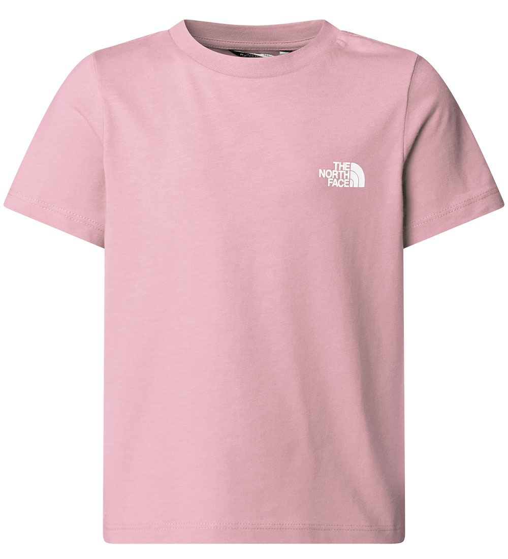 The North Face T-shirt - Kid Box - Pink Clover w. Print