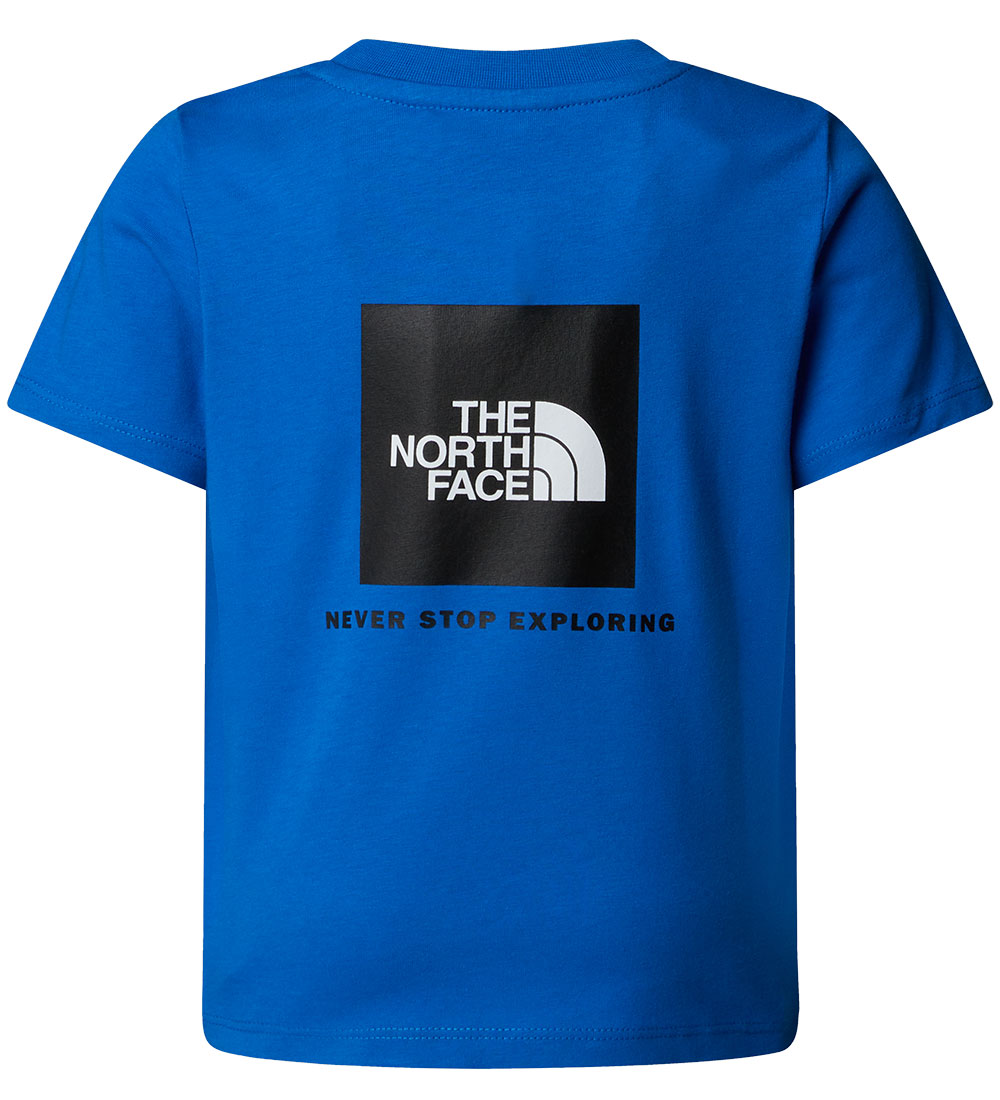 The North Face T-shirt - Kid Box - Hero Blue w. Print