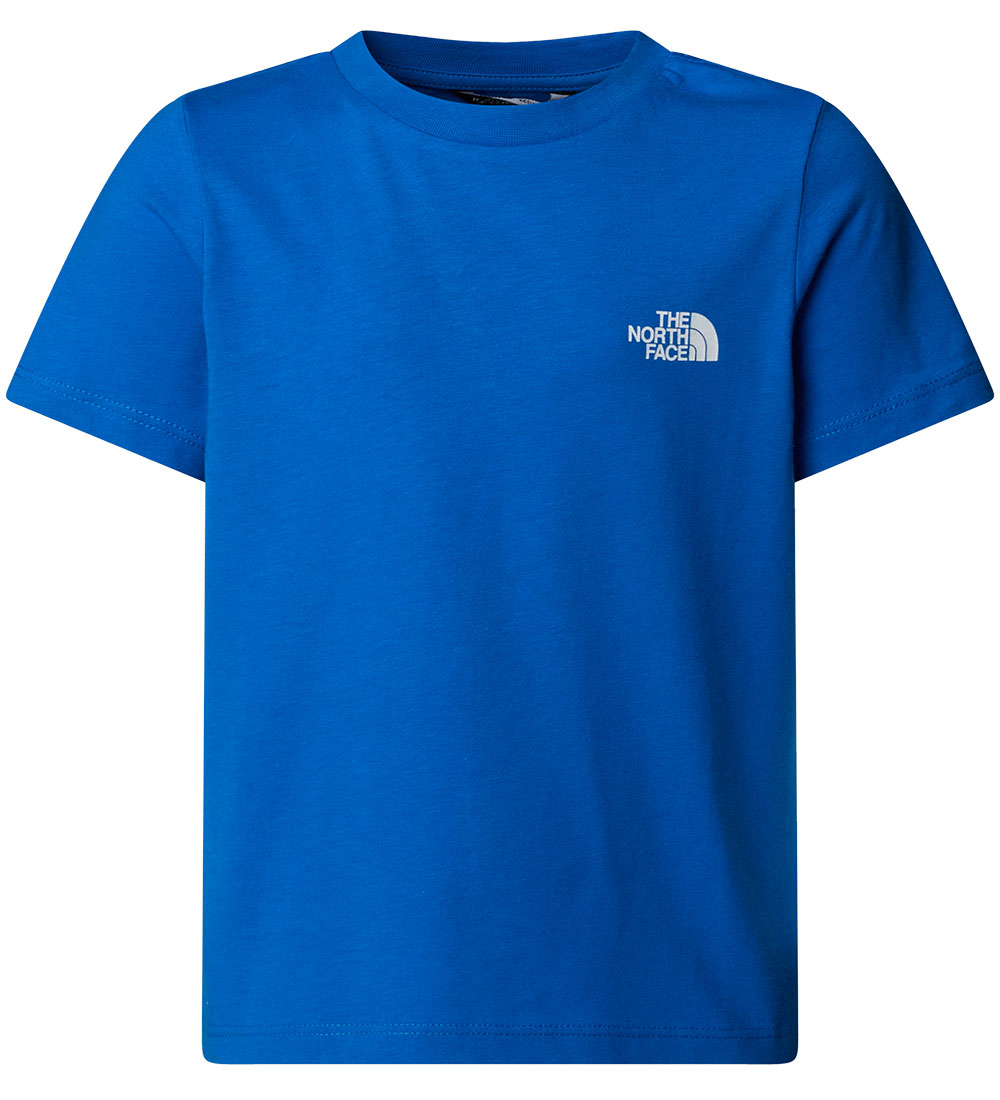 The North Face T-shirt - Kid Box - Hero Blue w. Print