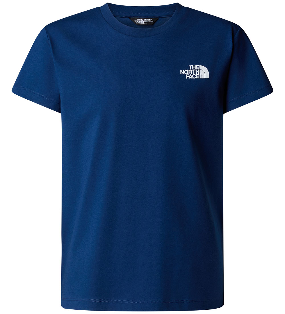 The North Face T-shirt - Box - Estate Blue w. Light blue