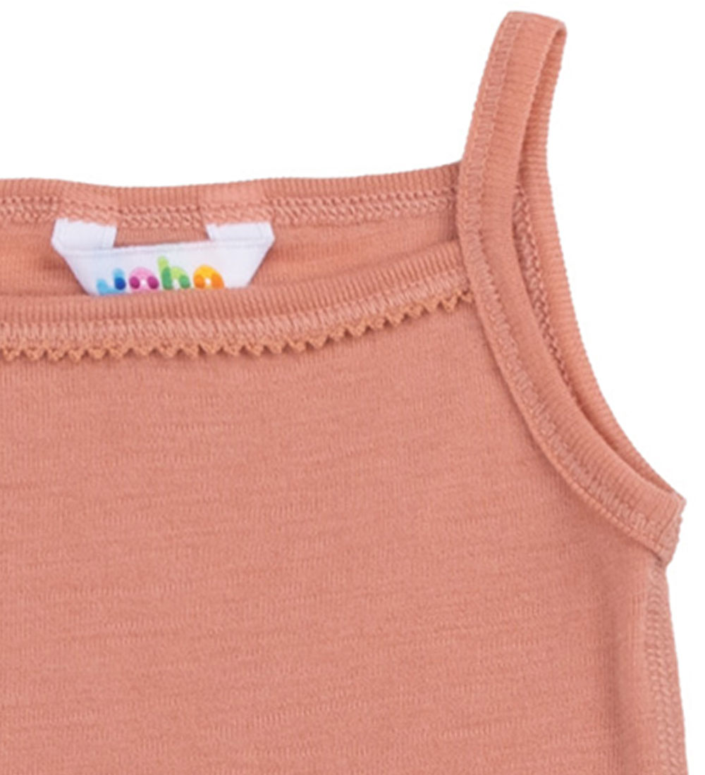 Joha Bodysuit n/a - Wool - Salmon