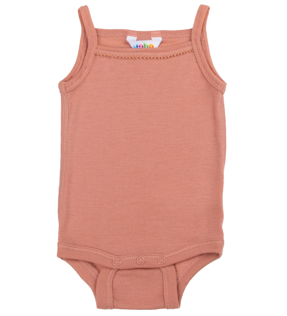 Joha Bodysuit n/a - Wool - Salmon