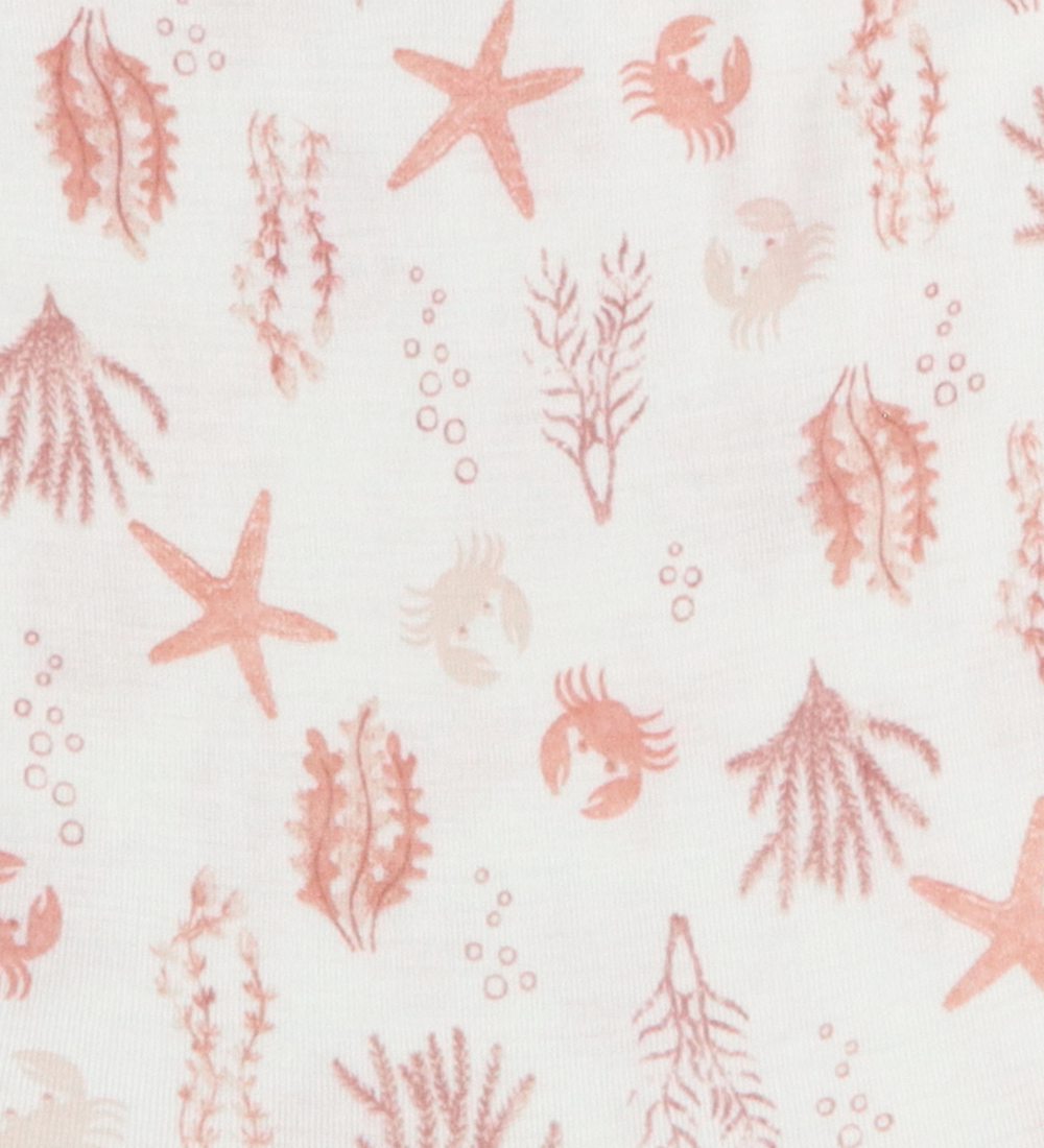 Joha Blouse - Wool - Pink w. Print